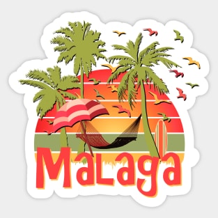 Malaga Sticker